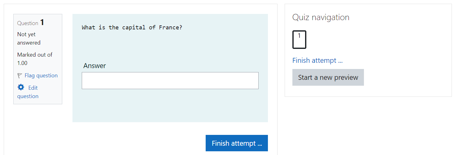 TU Grade student input interface with text field